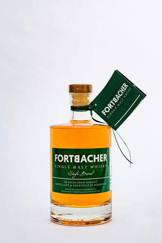 Fortbacher Single Malt Whisky, 60.5% vol., 0,5l