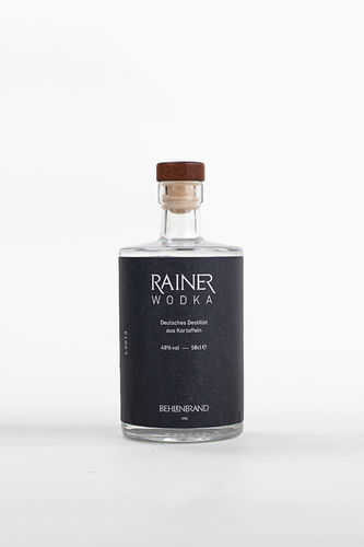 Rainer Wodka, 40% vol., 0,5l Designflasche