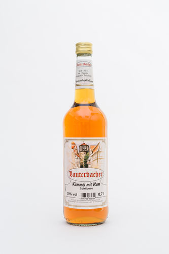 Lauterbacher Kümmel mit Rum, 30% vol., 0,7l