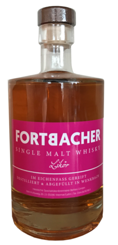Fortbacher Whisky Likör, Fass No. 21, 40% vol., 0,5l